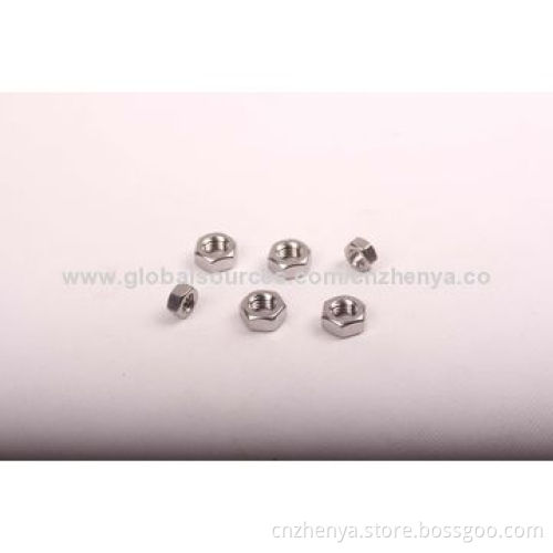Stainless Steel Hex Nuts, M2-M48, DIN934, DIN439 Marks